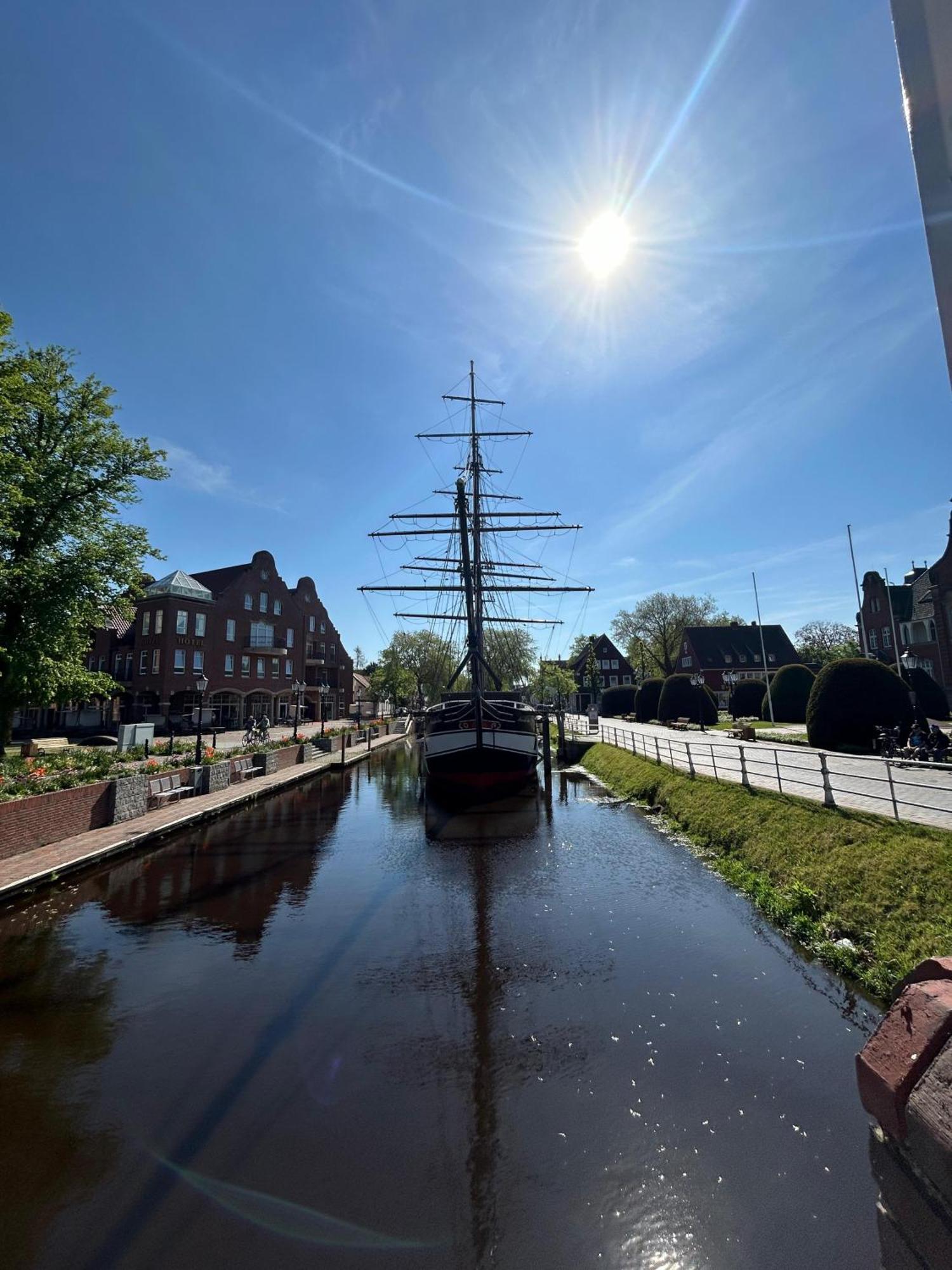 Ferienwohnung Haus Papenburg Garten Parkplatz Nordsee Zewnętrze zdjęcie