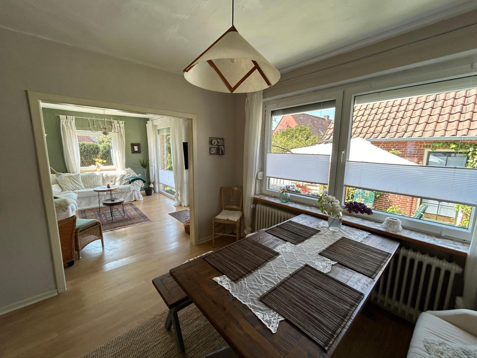 Ferienwohnung Haus Papenburg Garten Parkplatz Nordsee Zewnętrze zdjęcie