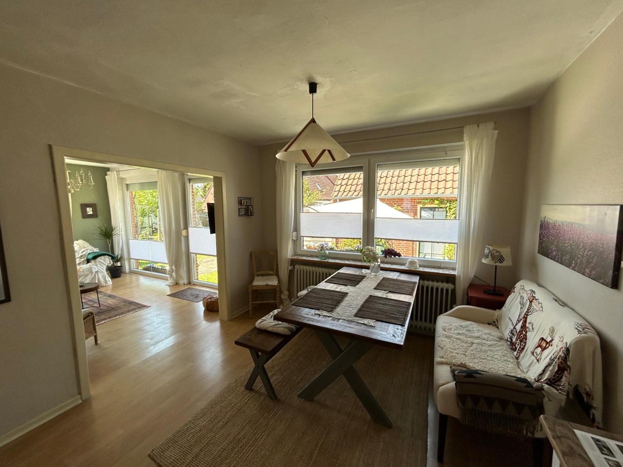 Ferienwohnung Haus Papenburg Garten Parkplatz Nordsee Zewnętrze zdjęcie
