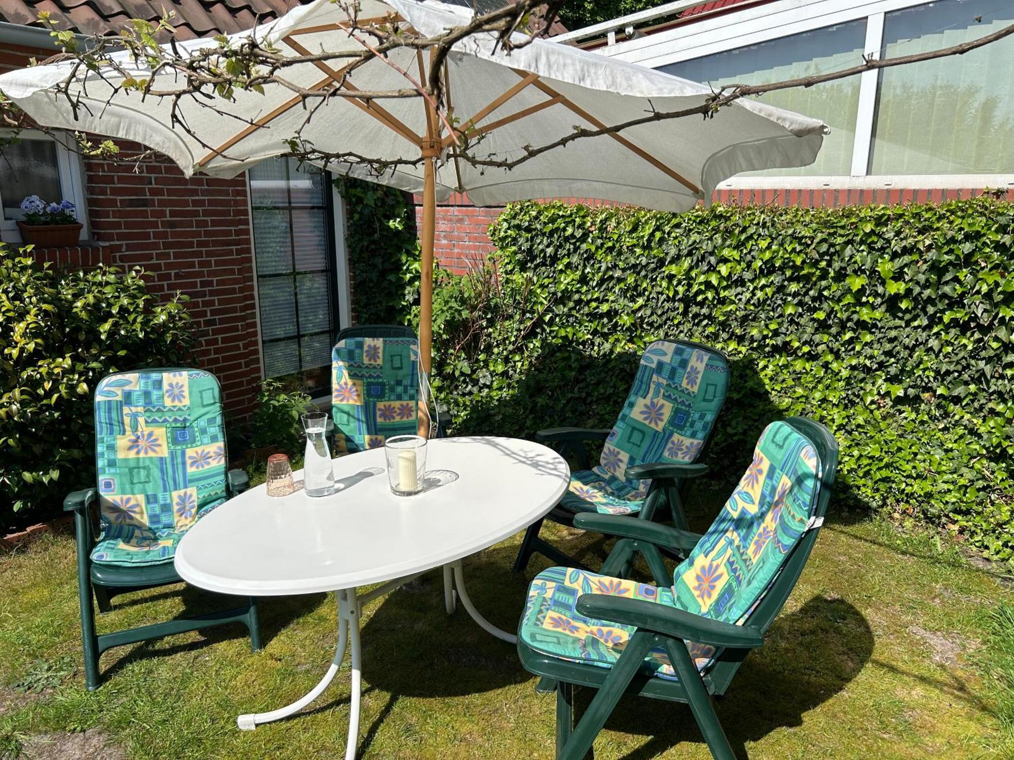 Ferienwohnung Haus Papenburg Garten Parkplatz Nordsee Zewnętrze zdjęcie